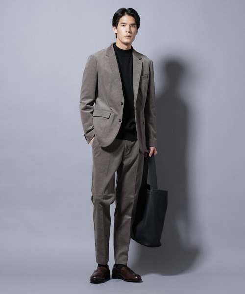 Damerino」コットンコーデュロイストレッチセットアップ（スーツセット