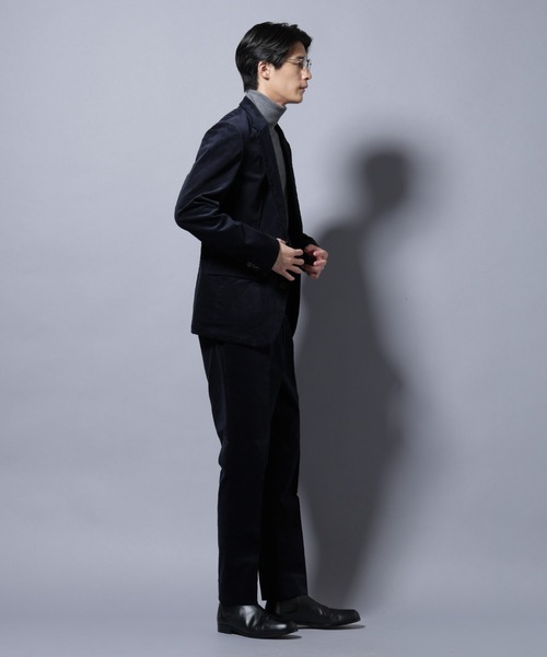 Damerino」コットンコーデュロイストレッチセットアップ（スーツセット