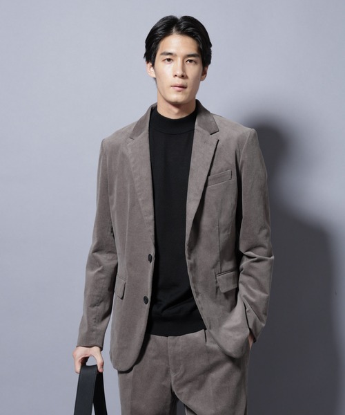 ナノユニバース　「Damerino」ストレッチコーデュロイ セットアップ Damerino」ストレッチコーデュロイ セットアップ