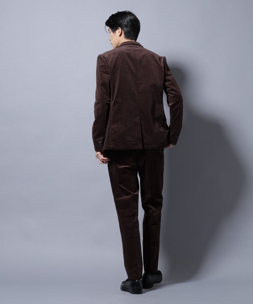 Damerino」コットンコーデュロイストレッチセットアップ（スーツ