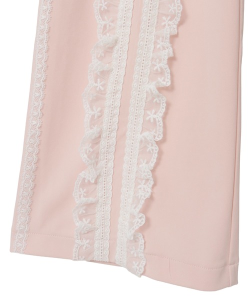 Candy Stripper（キャンディストリッパー）の「FRILL LACY JERSEY パンツ（その他パンツ・レディース・ブラック/グレー/ピンク・FREE）」の18枚目の写真