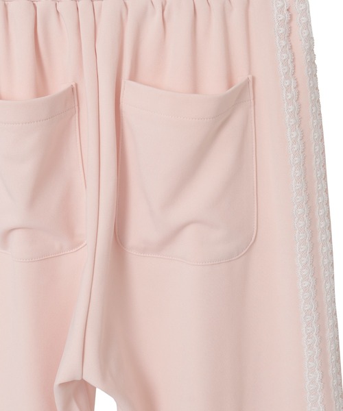 Candy Stripper（キャンディストリッパー）の「FRILL LACY JERSEY パンツ（その他パンツ・レディース・ブラック/グレー/ピンク・FREE）」の16枚目の写真