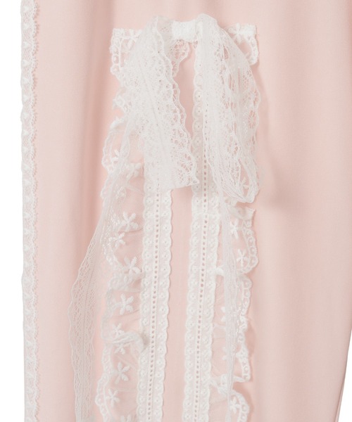 Candy Stripper（キャンディストリッパー）の「FRILL LACY JERSEY パンツ（その他パンツ・レディース・ブラック/グレー/ピンク・FREE）」の17枚目の写真