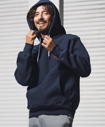 mpa3959-12oz heavy weight hoodie with cursive embroidery パーカー(1M25F250)