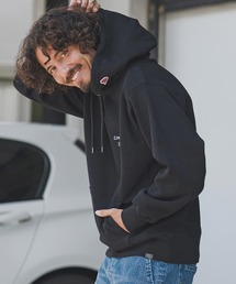 mpa3959-12oz heavy weight hoodie with cursive embroidery パーカー(1M25F250)