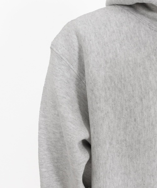 1minute 1second(ワンミニットワンセカンド)の「mpa3959-12oz heavy weight hoodie with cursive embroidery パーカー(1M25F250)(パーカー・メンズ・ネイビー/アッシュ/ブラック・M/S/XL/L)」の7枚目の写真