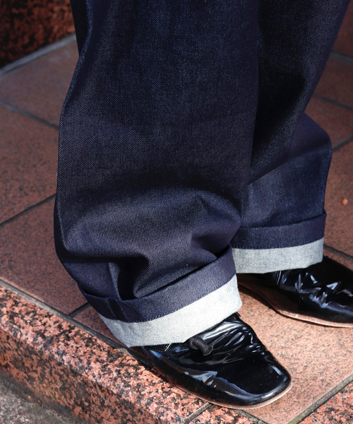 WISM(ウィズム)の「SEVENTH / セブンス DENIM 440 BERMUDA JEANS(デニムパンツ・メンズ・ネイビー・MEDIUM/SMALL)」の4枚目の写真