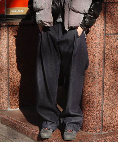WISM(ウィズム)の「SEVENTH / セブンス DENIM 440 BERMUDA JEANS(デニムパンツ・メンズ・ネイビー・MEDIUM/SMALL)」の7枚目の写真