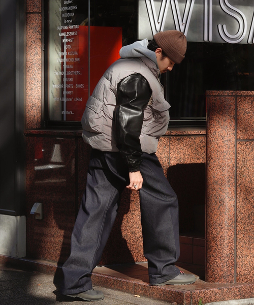 WISM(ウィズム)の「SEVENTH / セブンス DENIM 440 BERMUDA JEANS(デニムパンツ・メンズ・ネイビー・MEDIUM/SMALL)」の11枚目の写真