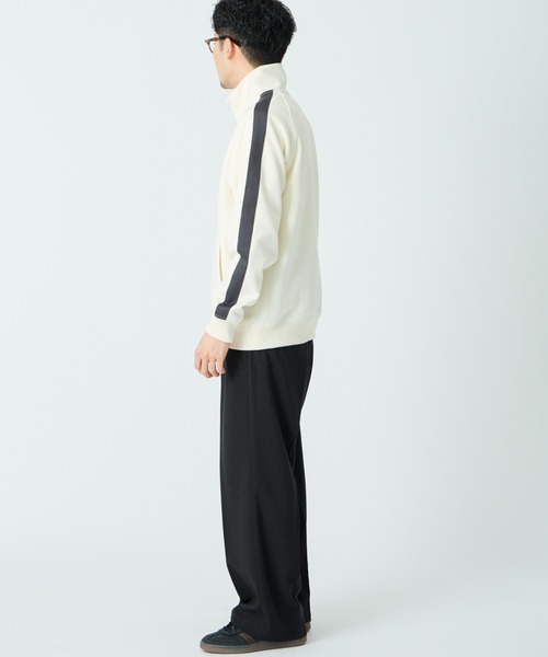 FRED PERRY/フレッドペリー] 別注 配色ライン トラックジャケット