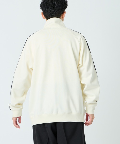FRED PERRY/フレッドペリー] 別注 配色ライン トラックジャケット