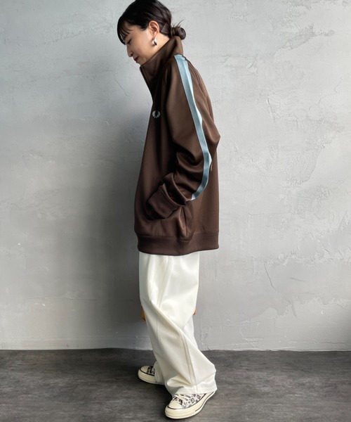 FRED PERRY ジャージ WEB先行予約】[FRED PERRY/フレッドペリー] 別注 配色ライン