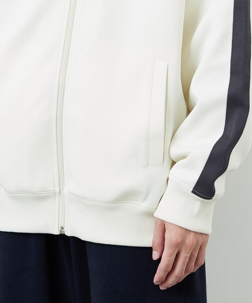 FRED PERRY/フレッドペリー] 別注 配色ライン トラックジャケット