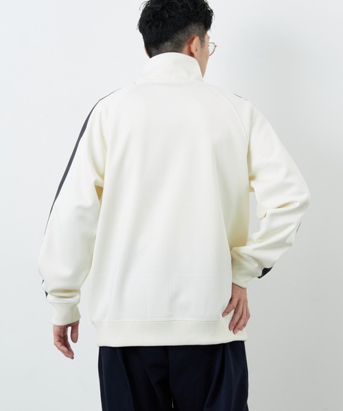 FRED PERRY/フレッドペリー] 別注 配色ライン トラックジャケット