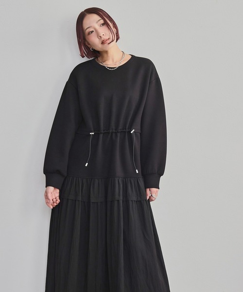 ウエストドロストドッキングワンピース LHELBIE│Eimee Law & LHELBIE