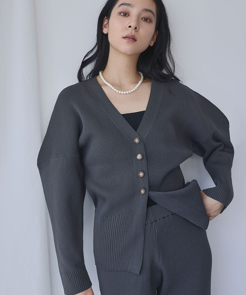 ブラック カーディガン サイズM セットアップ BEAUTY＆YOUTH UNITED ARROWS カーディガン DUAL PACK 2.0 1B V