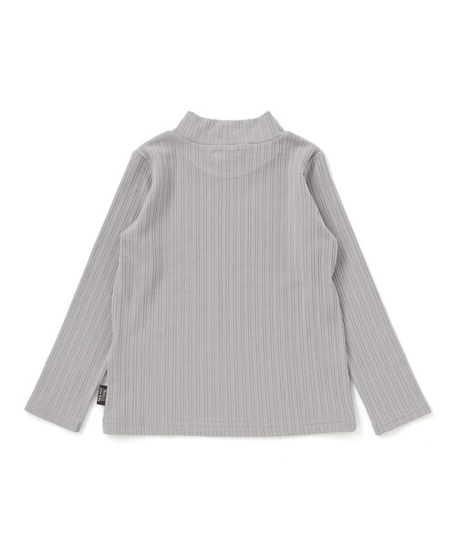 Noeil aime BeBe（ノイユエイムベベ）の「トタンテレコタートルTシャツ(80~130cm)（Tシャツ/カットソー・キッズ・グレー/ホワイト・110cm/80ｃｍ/90cm/100cm/130cm/120cm）」の7枚目の写真