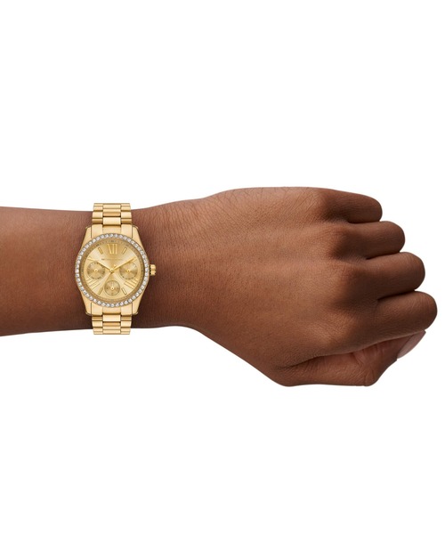 MICHAEL KORS(マイケルコース)の「マイケル・コース 腕時計 レディース アナログ ステンレス MK4982(アナログ腕時計・レディース・ゴールド・FREE)」の2枚目の写真