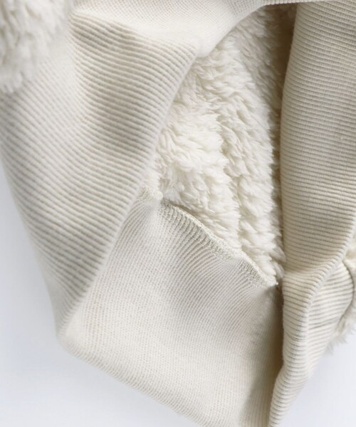 DRC branshes(ディーアールシーブランシェス)の「【WEB限定/DRC】ボアワンピース(ワンピース・キッズ・ラベンダー/カラフル/アイボリー/ブラック・100/110/140/130/120/150)」の7枚目の写真