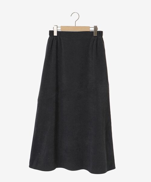 le.coeur blanc（ルクールブラン）の「コーデュロイフレアスカート（スカート・レディース・チャコールグレー/アイボリー/グレイッシュベージュ・38）」の4枚目の写真