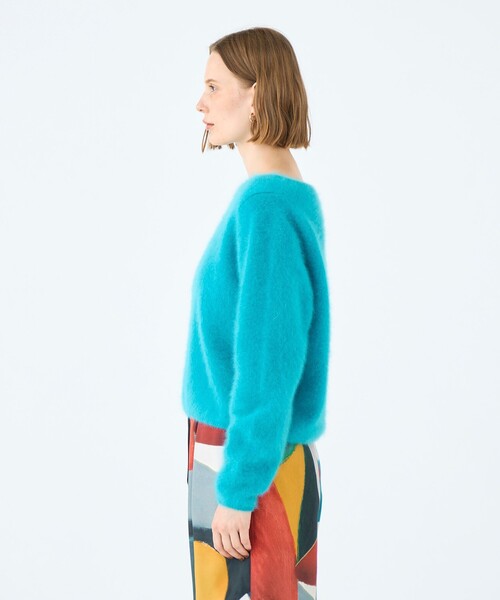 フラッフィーヤーン Vネックプルオーバー（ニット/セーター）｜BALLSEY