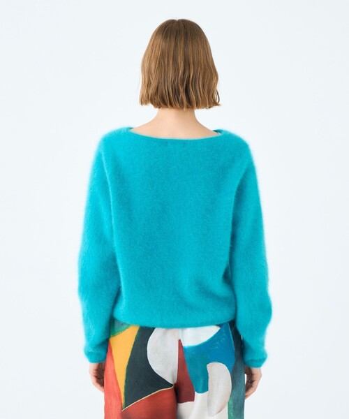 フラッフィーヤーン Vネックプルオーバー（ニット/セーター）｜BALLSEY