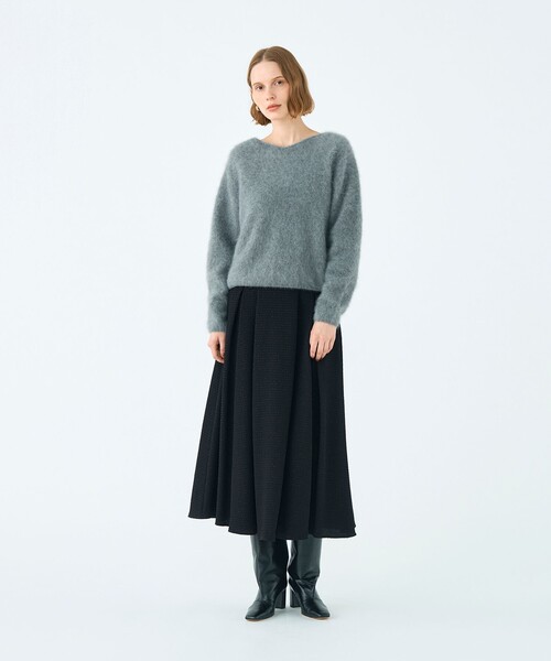 フラッフィーヤーン Vネックプルオーバー（ニット/セーター）｜BALLSEY