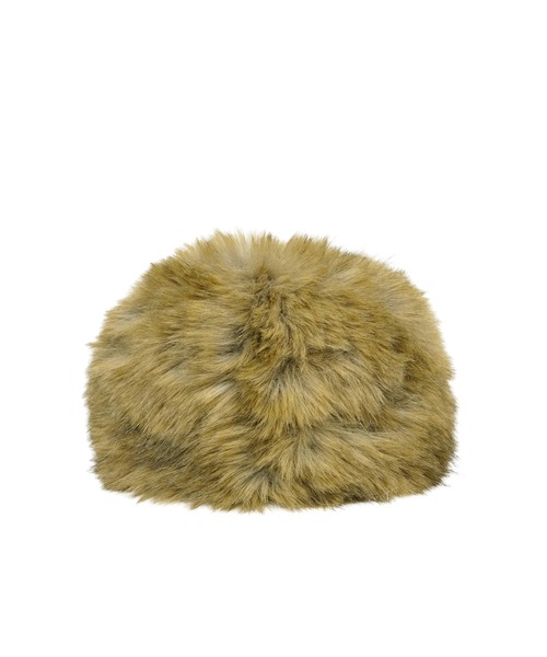 MSGM（エムエスジーエム）の「フェイクファー ベースボールキャップ（キャップ・レディース・ナチュラル・S）」の3枚目の写真