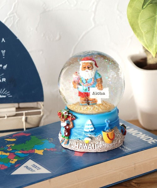 ハワイアンサンタスノードーム☆2025X'mas☆（その他雑貨）｜BAYFLOW