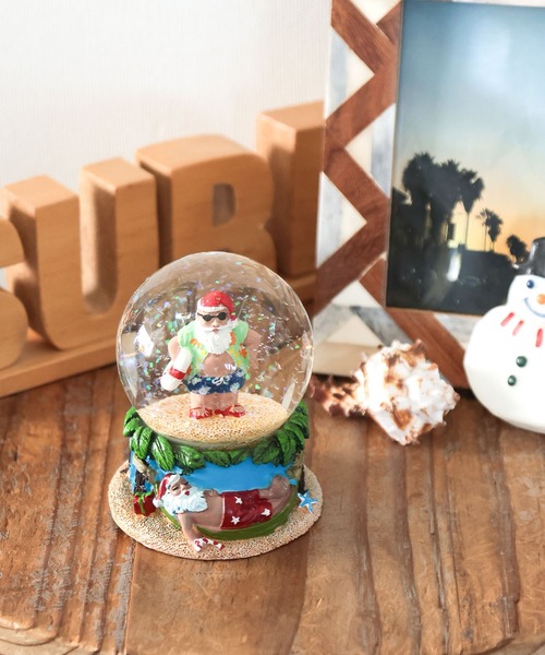 ハワイアンサンタスノードーム☆2025X'mas☆（その他雑貨）｜BAYFLOW