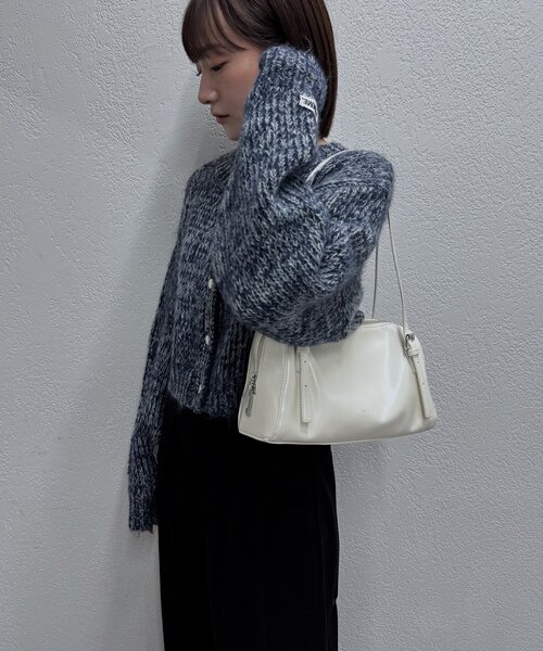 mline（エムライン）の「[mline]mixカーディガン（カーディガン/ボレロ・レディース・ブルー/ブラック/ブラウン・FREE）」の15枚目の写真