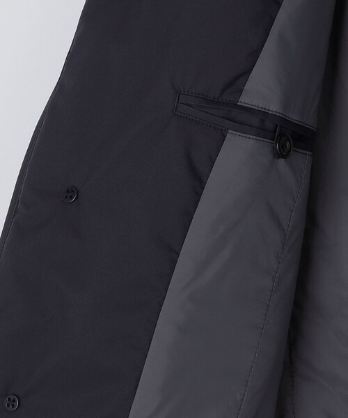 SHIPS（シップス）の「SHIPS: テクニカル カーコート（ステンカラーコート・メンズ・ライトカーキ/ネイビー/ブラック・LARGE/MEDIUM/SMALL/X-LARGE）」の4枚目の写真