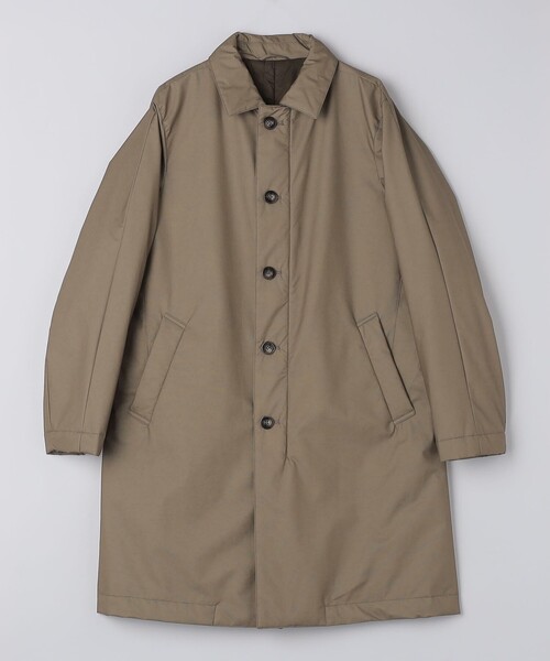 SHIPS（シップス）の「SHIPS: テクニカル カーコート（ステンカラーコート・メンズ・ライトカーキ/ネイビー/ブラック・LARGE/MEDIUM/SMALL/X-LARGE）」の9枚目の写真