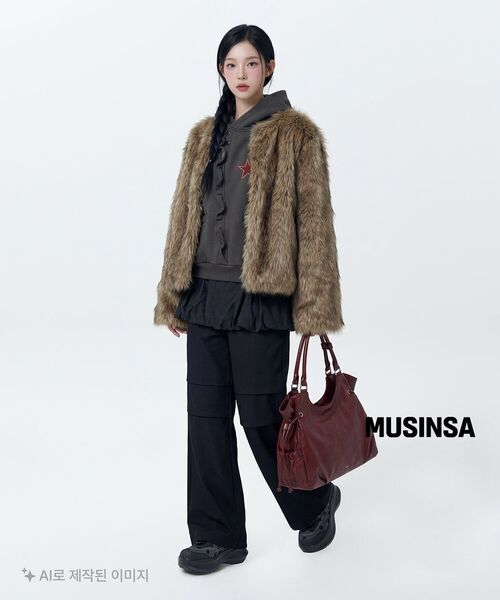 LUVISTRUE(ラヴイズトゥルー)の「GT LAYERED BELT PANTS(BLACK)(その他パンツ・レディース・その他・SMALL/MEDIUM)」の7枚目の写真