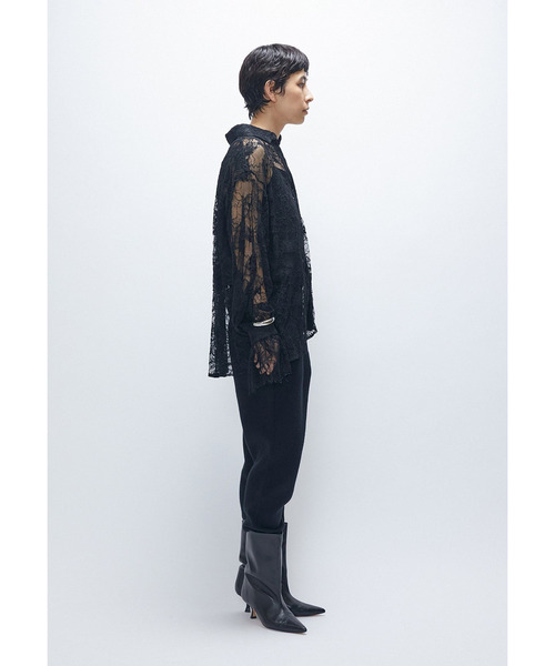 1er Arrondissement(プルミエアロンディスモン)の「ウールカシミアダブルフェイスリブパンツ(その他パンツ・レディース・ブラック系その他3/ライトグレー・FREE)」の15枚目の写真