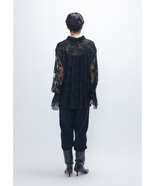 1er Arrondissement(プルミエアロンディスモン)の「ウールカシミアダブルフェイスリブパンツ(その他パンツ・レディース・ブラック系その他3/ライトグレー・FREE)」の14枚目の写真