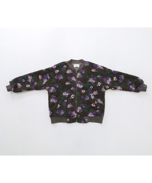 somari imagination（ソマリ イマジネーション）の「『花柄ボアブルゾン』（ブルゾン・レディース・ブラウン/アイボリー・FREE）」の18枚目の写真