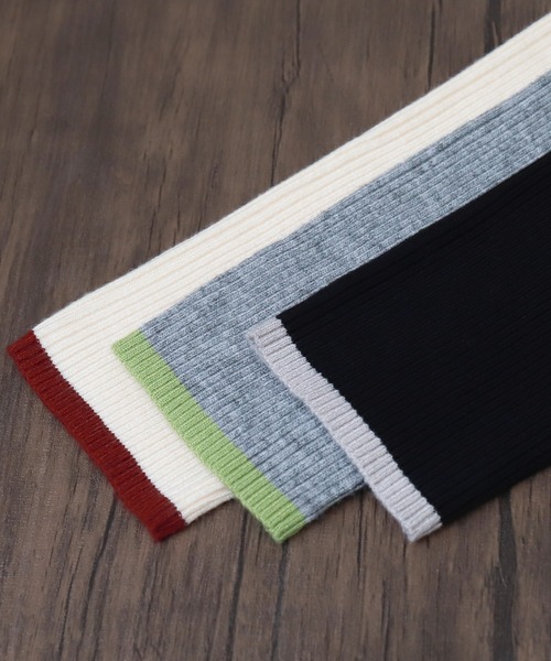 libelle more(リベル モア)の「配色リブニットポロカーディガン /襟付きニット / 通勤 / きれいめ /(カーディガン/ボレロ・レディース・杢グレー/アイボリー/ブラック・M)」の7枚目の写真