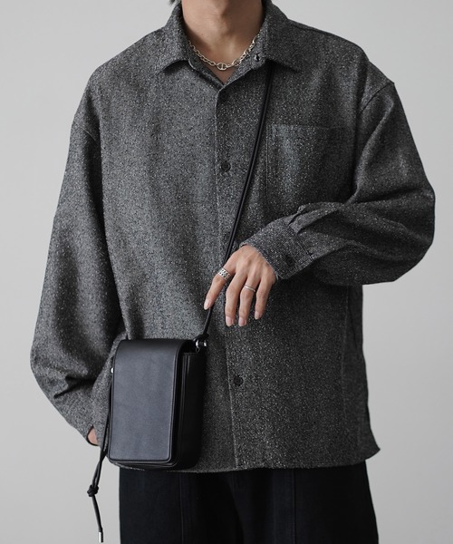 DEVICE（デバイス）の「【WEARISTA こーせ ×DEVICE コラボ】Rename ミニスクエアショルダーバッグ（ショルダーバッグ・メンズ・ダークオレンジ/ブラック・FREE）」の4枚目の写真