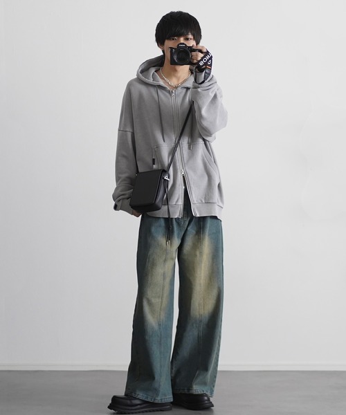 DEVICE（デバイス）の「【WEARISTA こーせ ×DEVICE コラボ】Rename ミニスクエアショルダーバッグ（ショルダーバッグ・メンズ・ダークオレンジ/ブラック・FREE）」の19枚目の写真