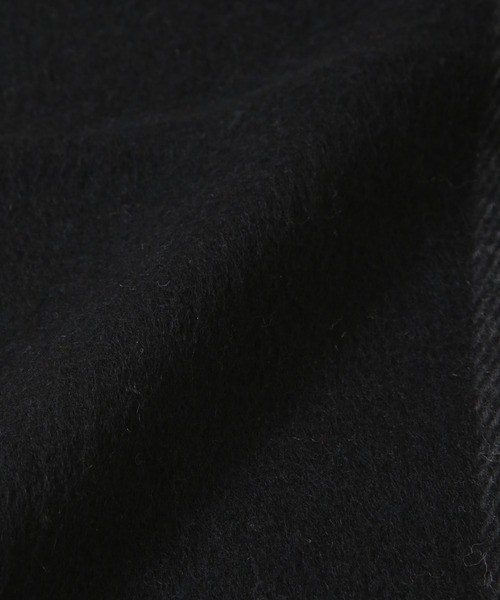 NANO universe（ナノユニバース）の「ソフトカシミヤブレンドマフラー（マフラー・メンズ・ブラック/チャコール/ボルドー/ブルー・FREE）」の9枚目の写真