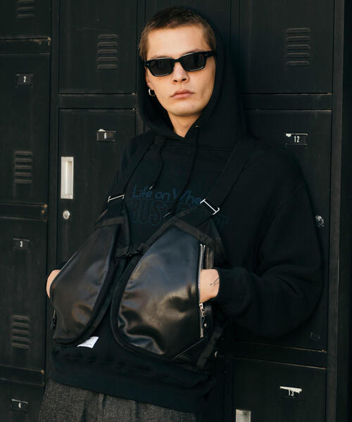 Schott/ショット/LEATHER LUGGAGE VEST/レザー ラゲージ ベスト