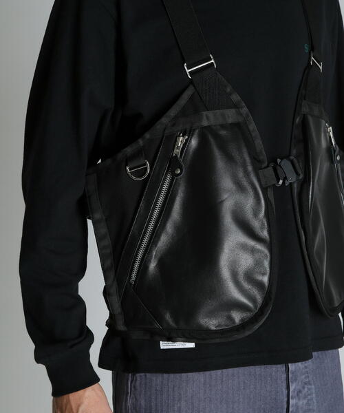 Schott/ショット/LEATHER LUGGAGE VEST/レザー ラゲージ ベスト
