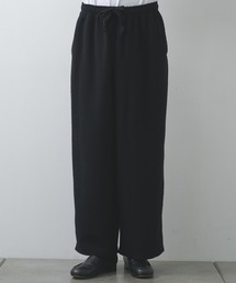 【markaware/marka】ウールギャバワッシャータンブラー / ワイドシリンダーフィットイージーパンツ/WIDE CYLINDER FIT EASY PANTS
