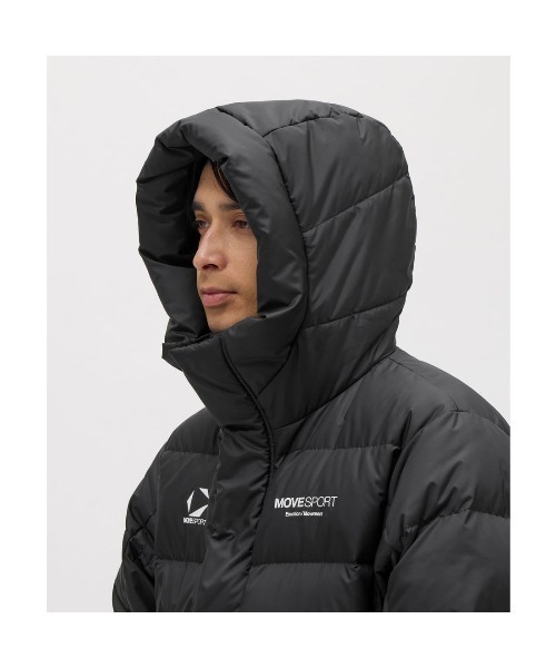 DESCENTE（デサント）の「デサント  ロングダウンコート（ダウンジャケット/コート・メンズ・ブラック・S/M/L/LL/3L）」の7枚目の写真