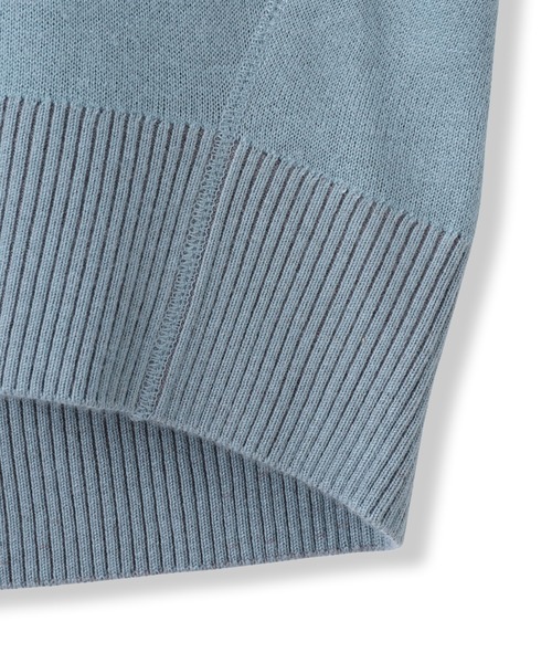 MAYSON GREY(メイソングレイ)の「今日の気分で着回せるリバーシブルニット≪手洗い可能≫(ニット/セーター・レディース・ブラック/ベージュ/レッド/ブルー/ライトグレー/ブルー系その他/イエロー・M)」の13枚目の写真