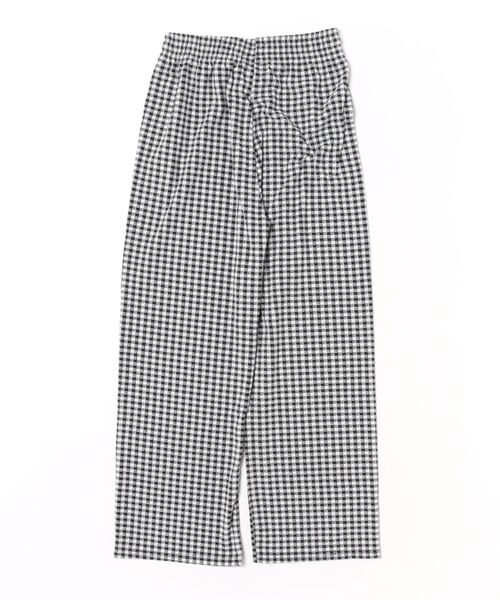 URBAN ISLAND SOCIETY(アーバンアイランドソサエティ)の「【URBAN ISLAND SOCIETY/アーバンアイランドソサエティ】UIS GINGHAM CHECK PANT/ギンガムチェック パンツ ワイド イージーパンツ リラックス(その他パンツ・レディース・ベージュ/ブラック・FREE)」の7枚目の写真