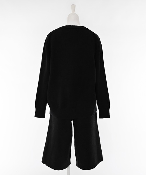 トップス goodnight5tore GN244 sweater black goodnight5tore GN244 sweater black Shop Men's Sweaters | Night Addict