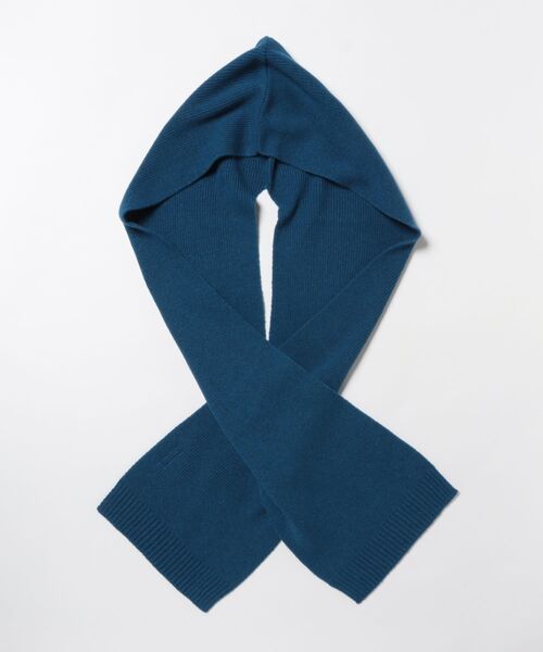 Scrap Book（スクラップブック）の「【Scrap Book】ウールフードマフラー（マフラー・レディース・ブルー/グレー/ピンク系その他/グレー系その他/ブラウン・FREE）」の8枚目の写真