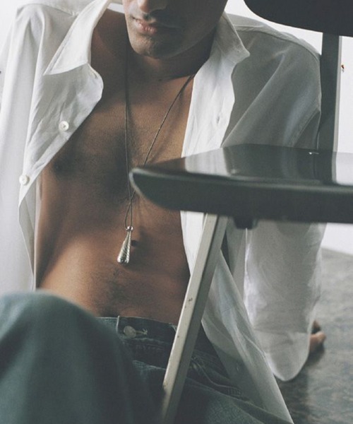 LIDNM（リドム）の「Llife QUILLE BOTTLE NECKLACE（ネックレス・メンズ・シルバー・FREE）」の2枚目の写真